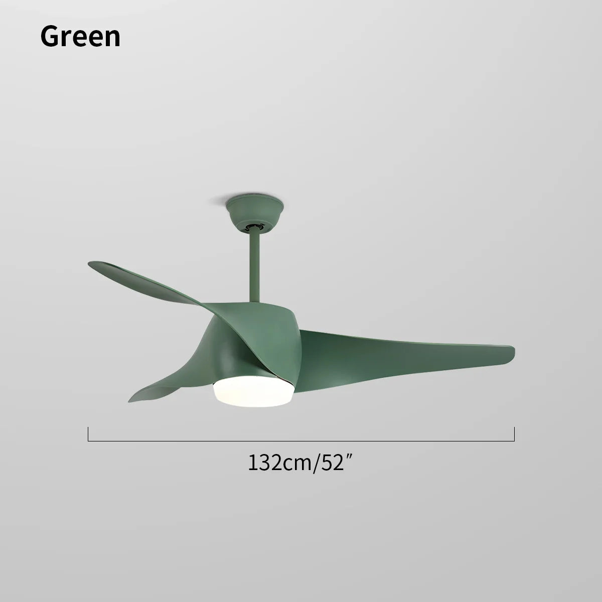 Propeller-Deckenventilatorleuchte für das Esszimmer