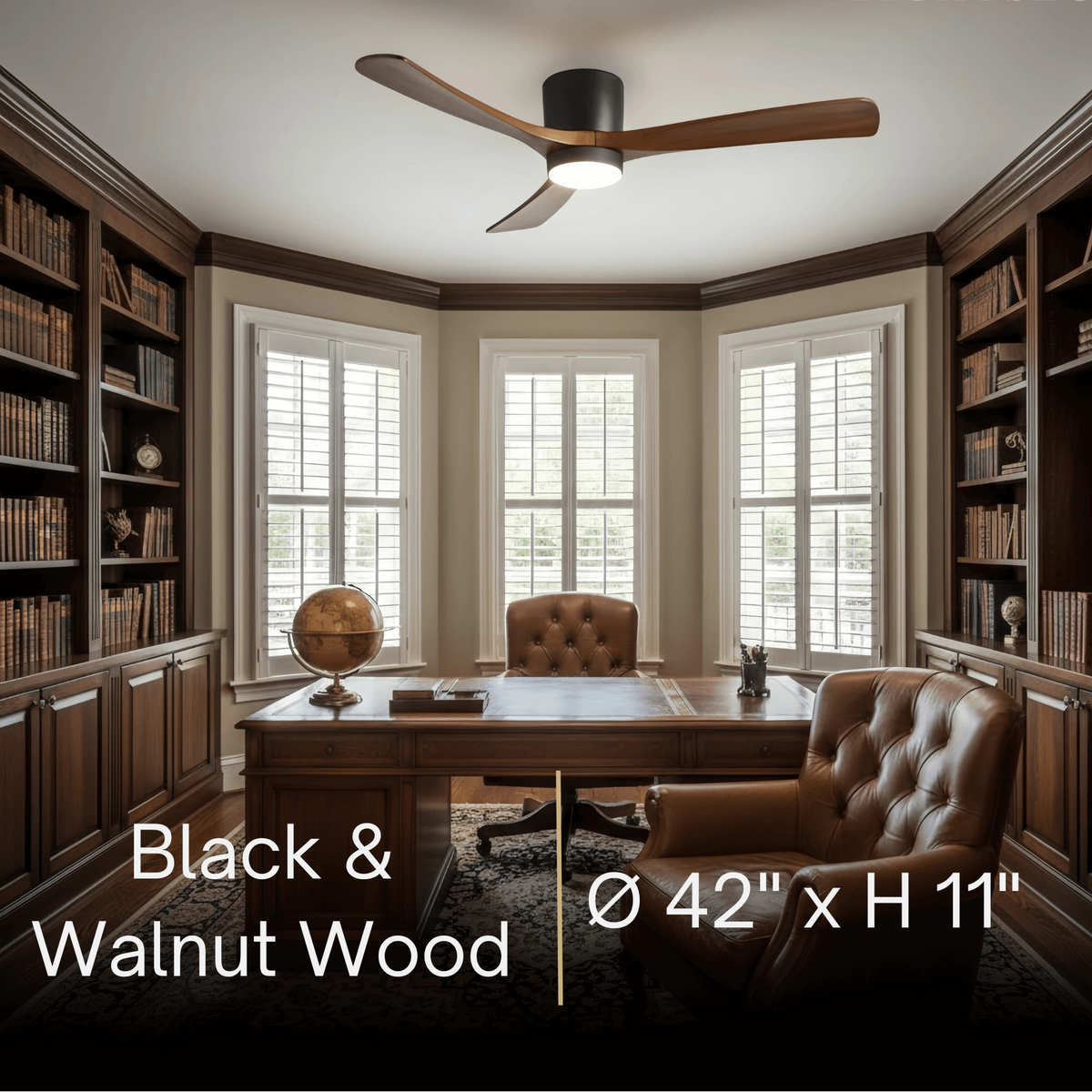 Lunara Nordic Ceiling Fan Light