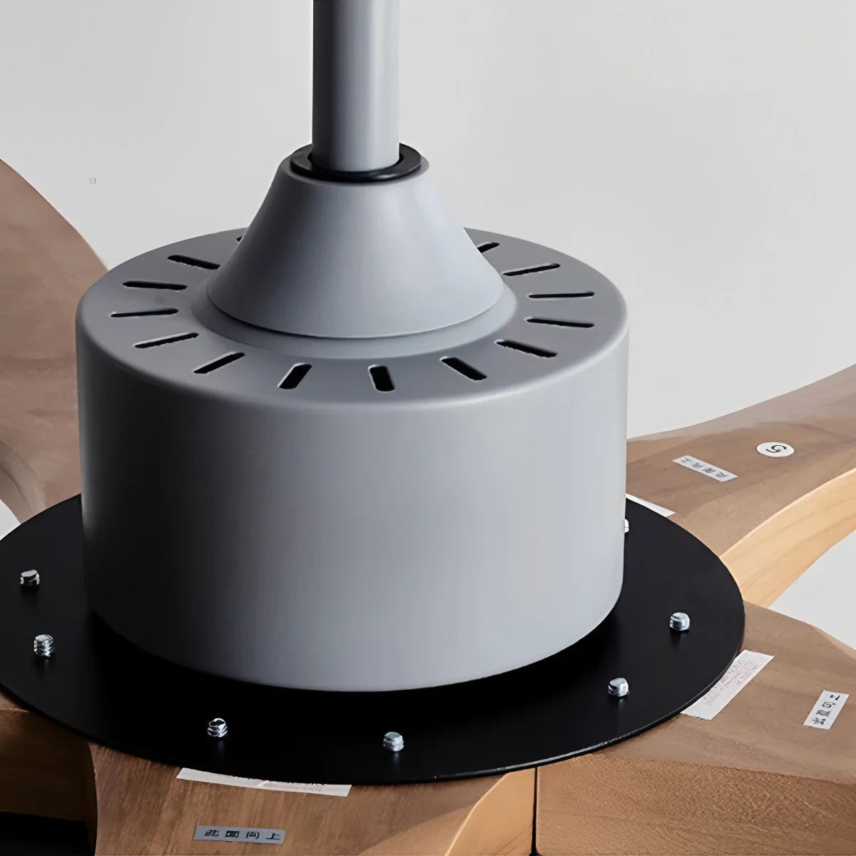 Wohnzimmer Deckenventilator Minimalistisch mit Beleuchtung