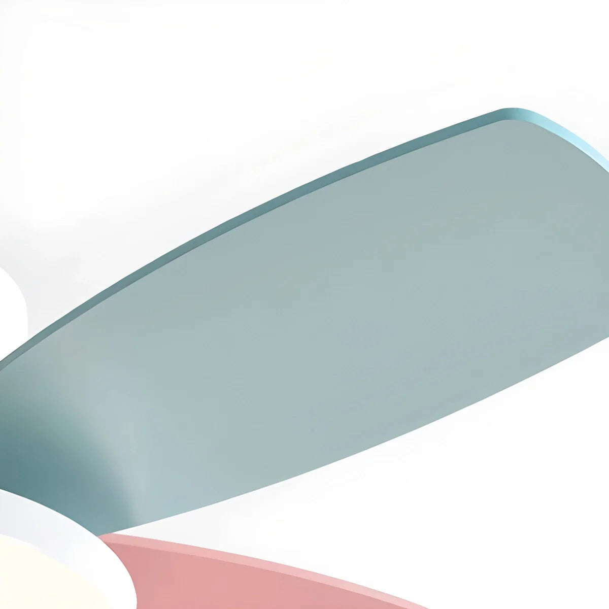 Nordische Bunte Blatt Deckenventilator-Leuchte