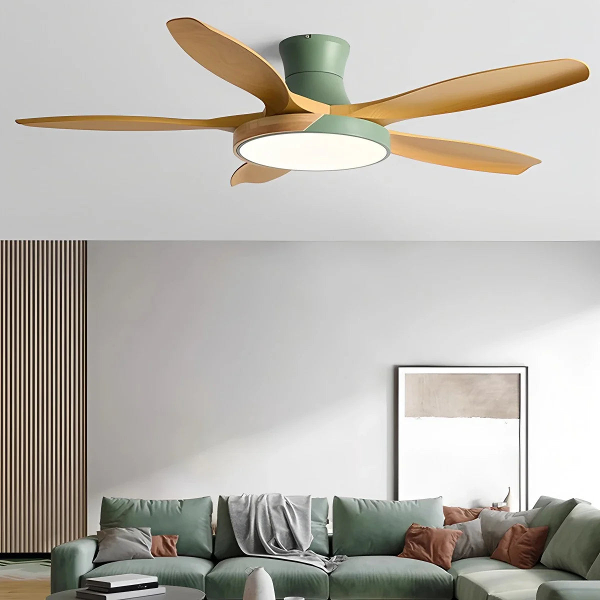 Nordic 5-Flügel LED Deckenventilator mit Beleuchtung