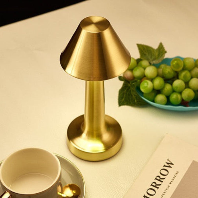 Dreieck Pilz Cocktail Tischlampe