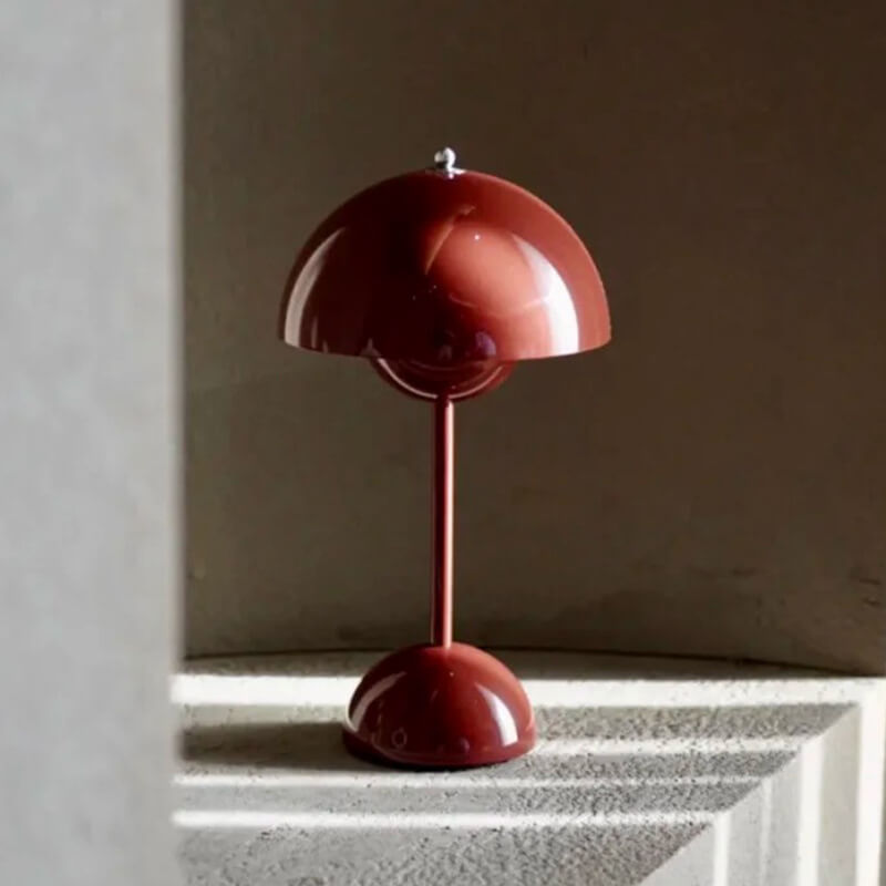 Modern Cordless Dome Table Lamp