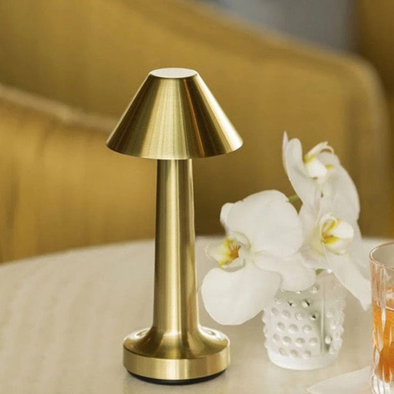 Dreieck Pilz Cocktail Tischlampe