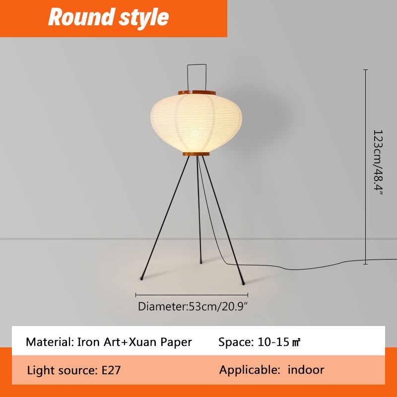 Rice_Paper_Art_Floor_Table_Lamp