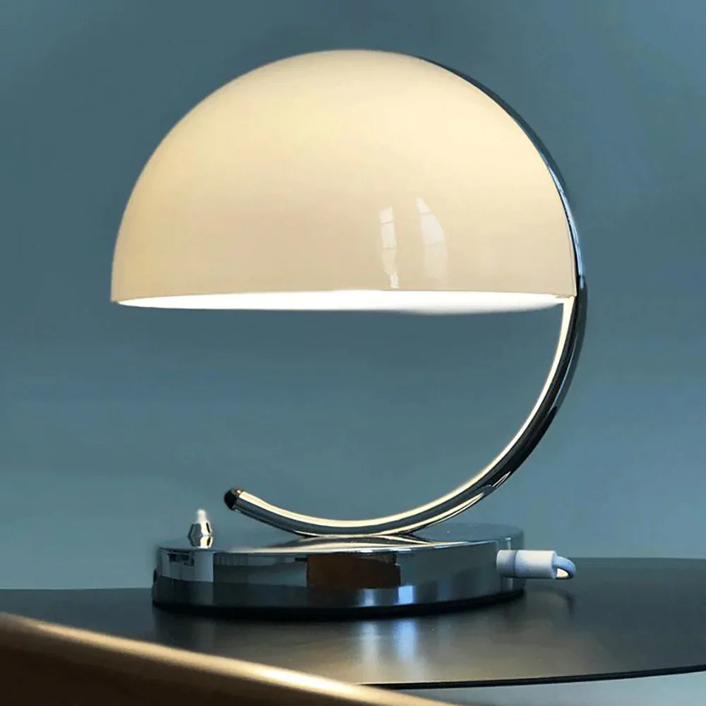 Classic Bauhaus Glass Table Lamp