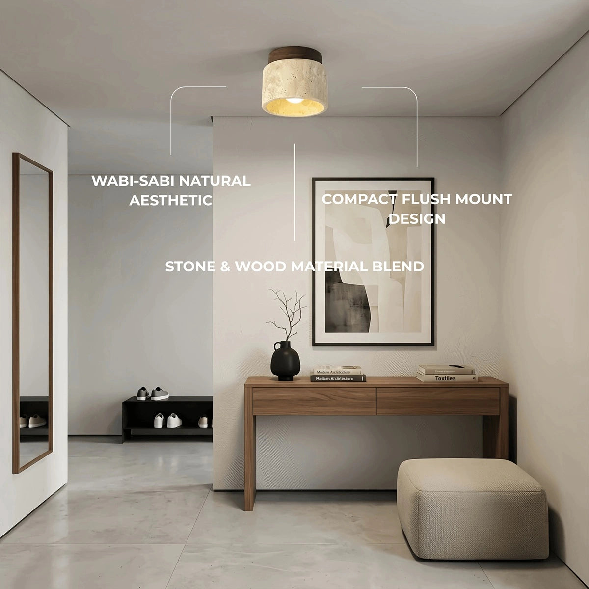 Strata minimalistische Deckenleuchte