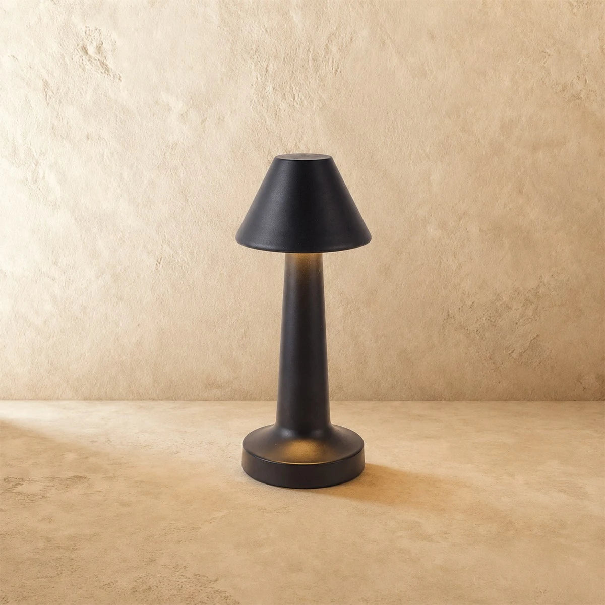 Dreieck Pilz Cocktail Tischlampe