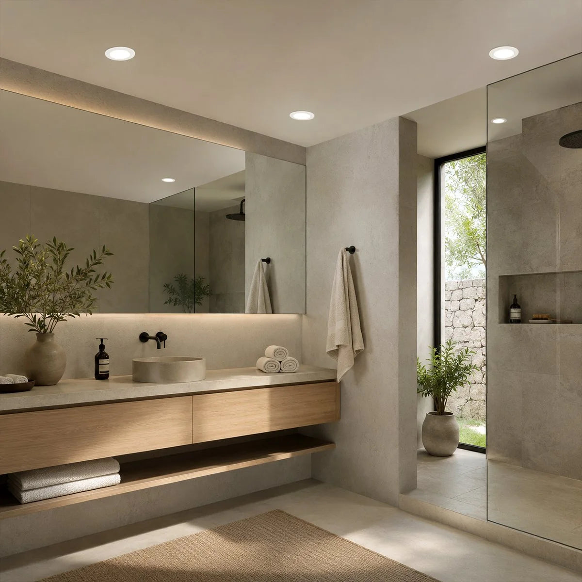 Ultraflaches LED-Einbau-Downlight