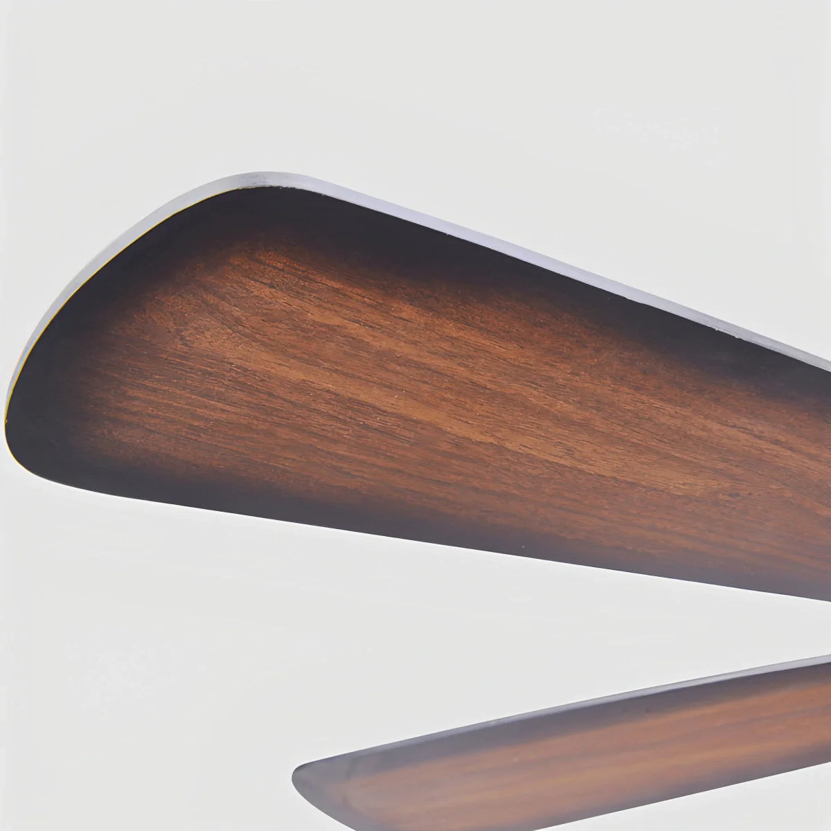 Vintage Holzdeckenventilatorlampe für Wohnzimmer