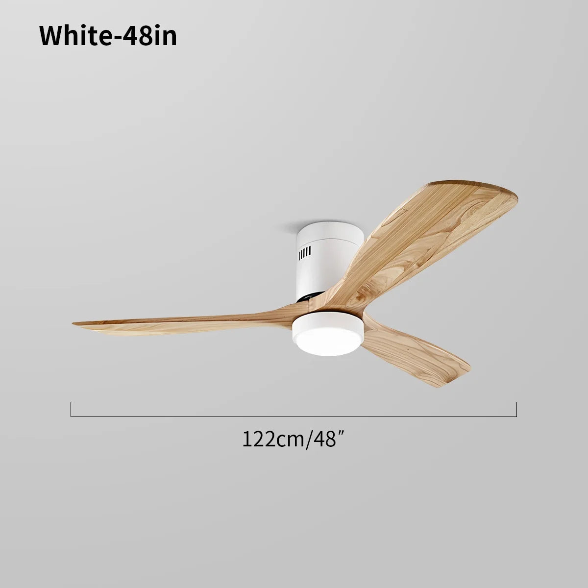 Deckenventilatorlampe im Mid-Century Modern Stil (Hugger)