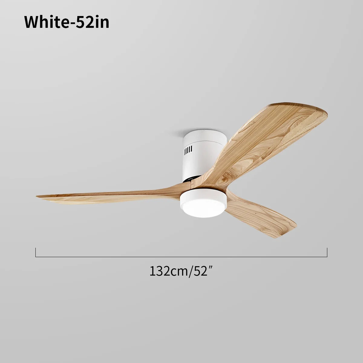 Deckenventilatorlampe im Mid-Century Modern Stil (Hugger)