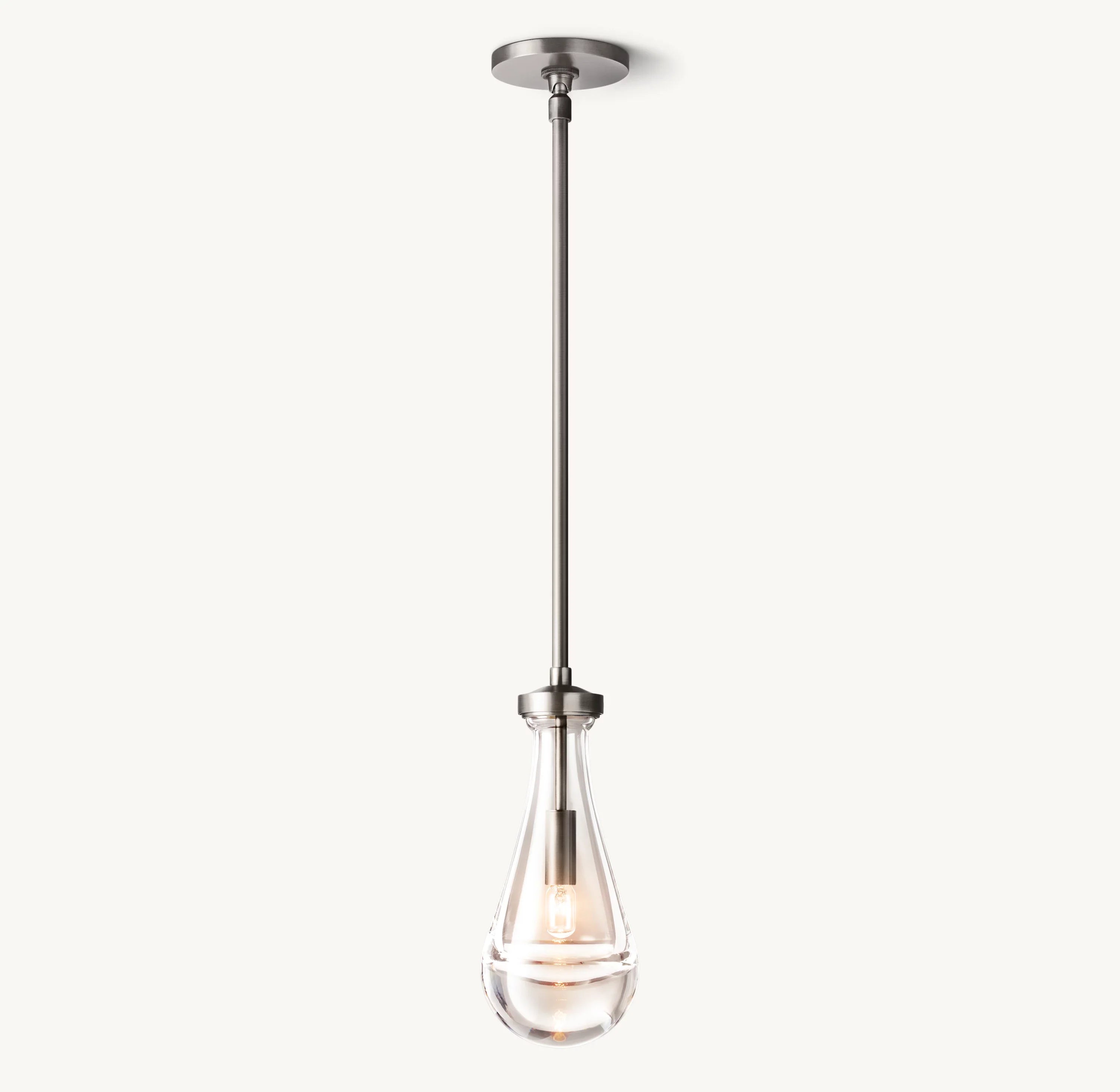 Raindrop Glass Pendant Light – Ava