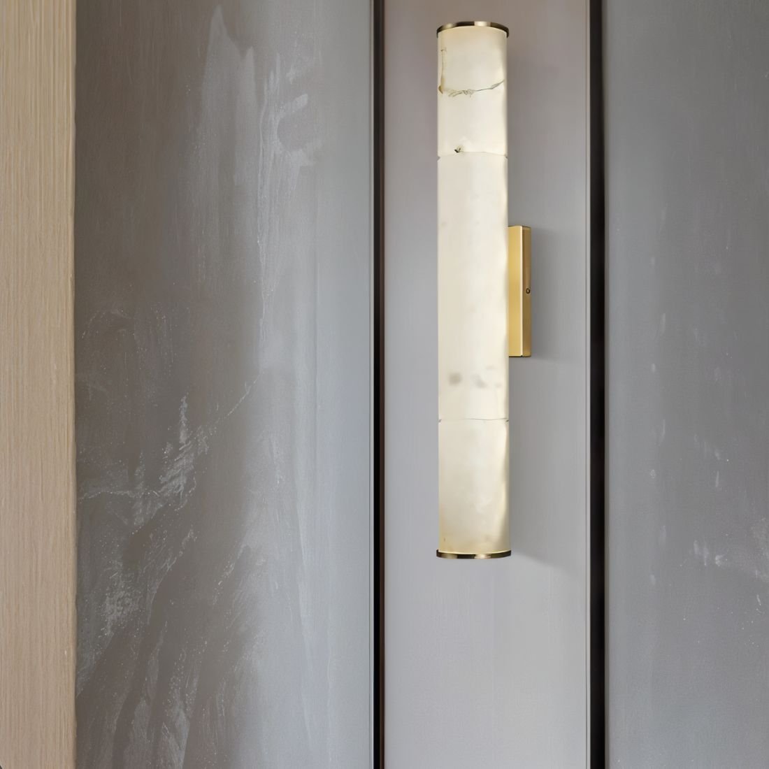 Aquilus Alabaster Wandleuchte