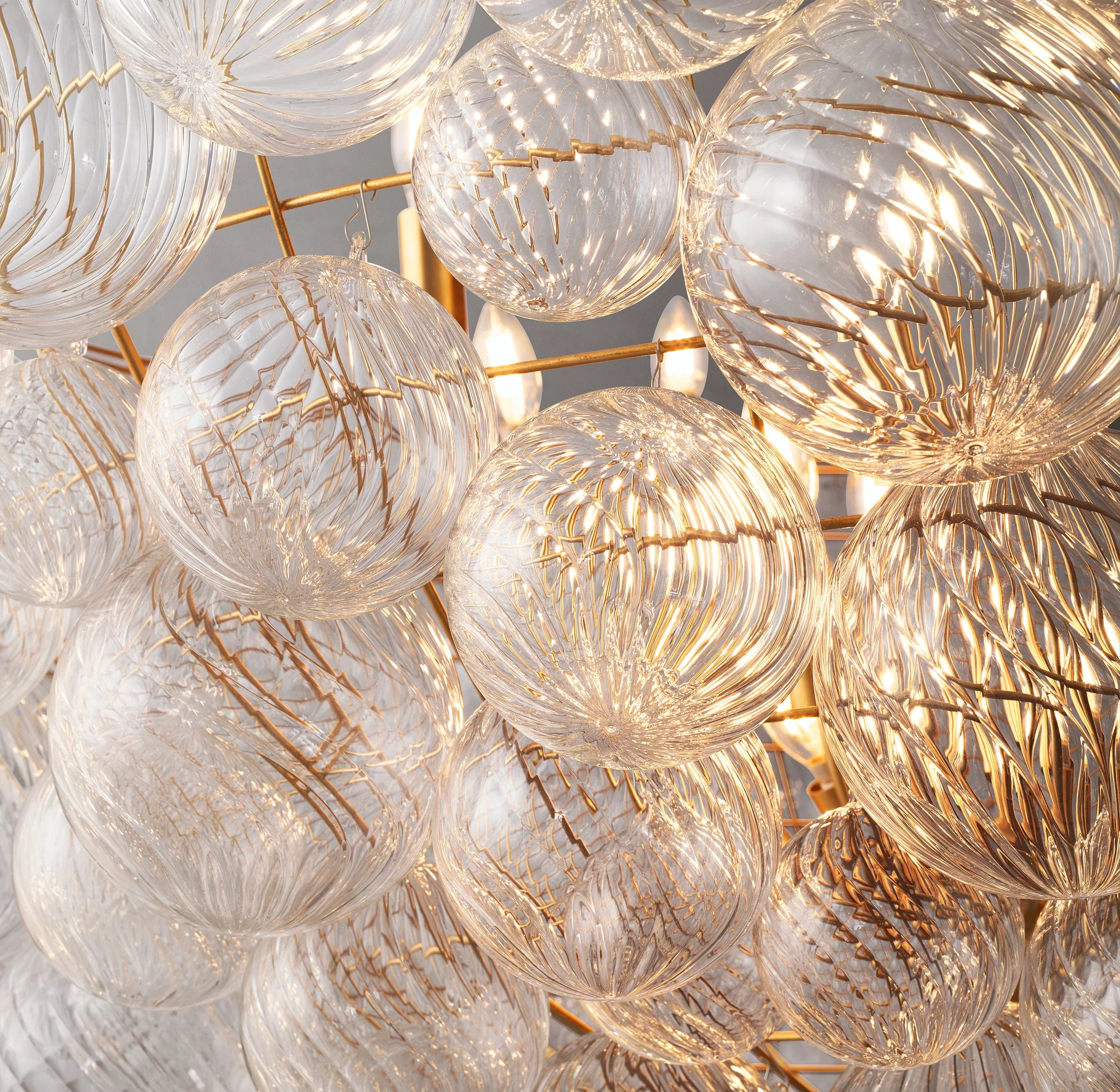 Glass bubble Chandelier - Talia