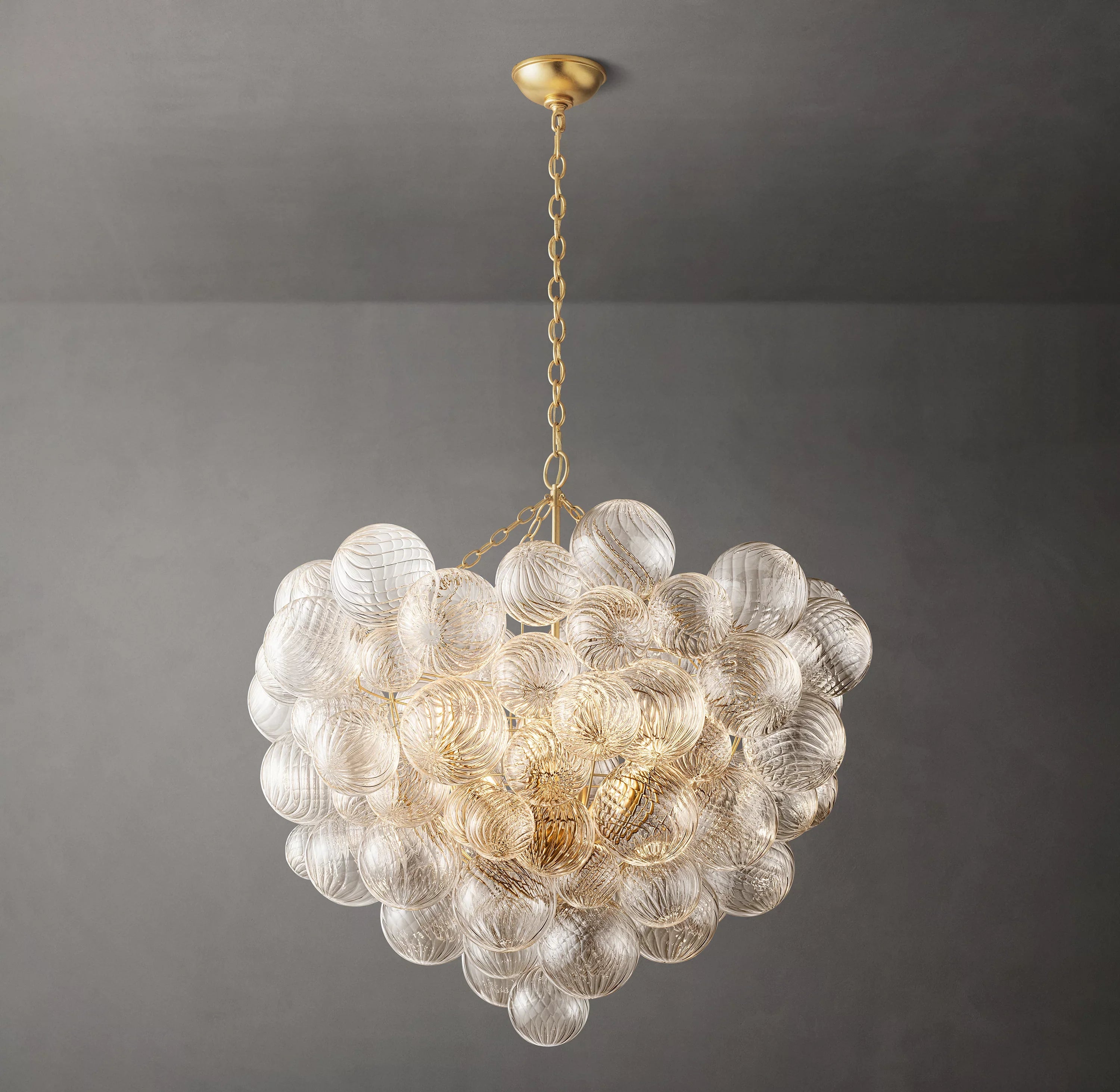 Glass bubble Chandelier - Talia