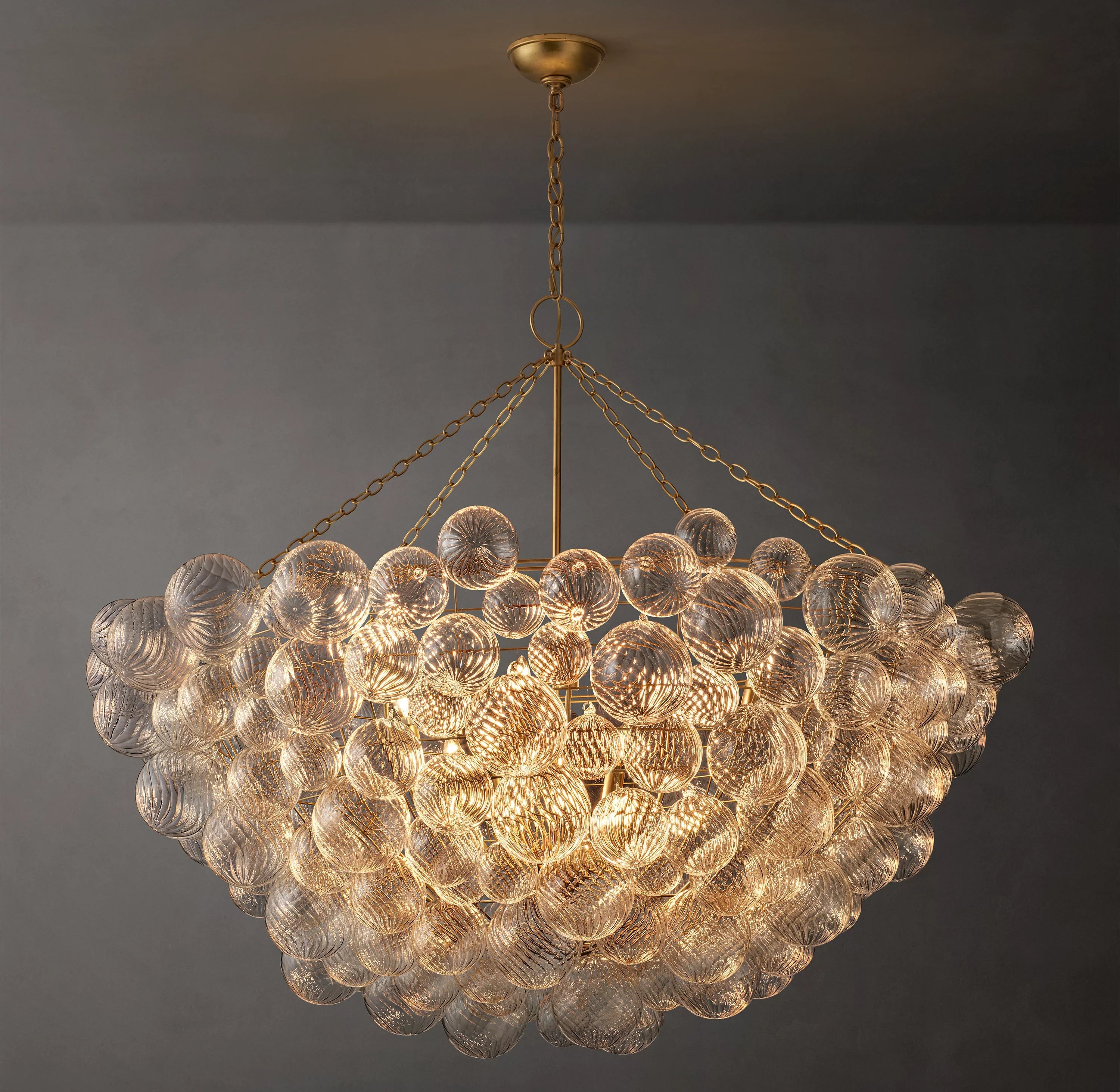 Glass bubble Chandelier - Talia