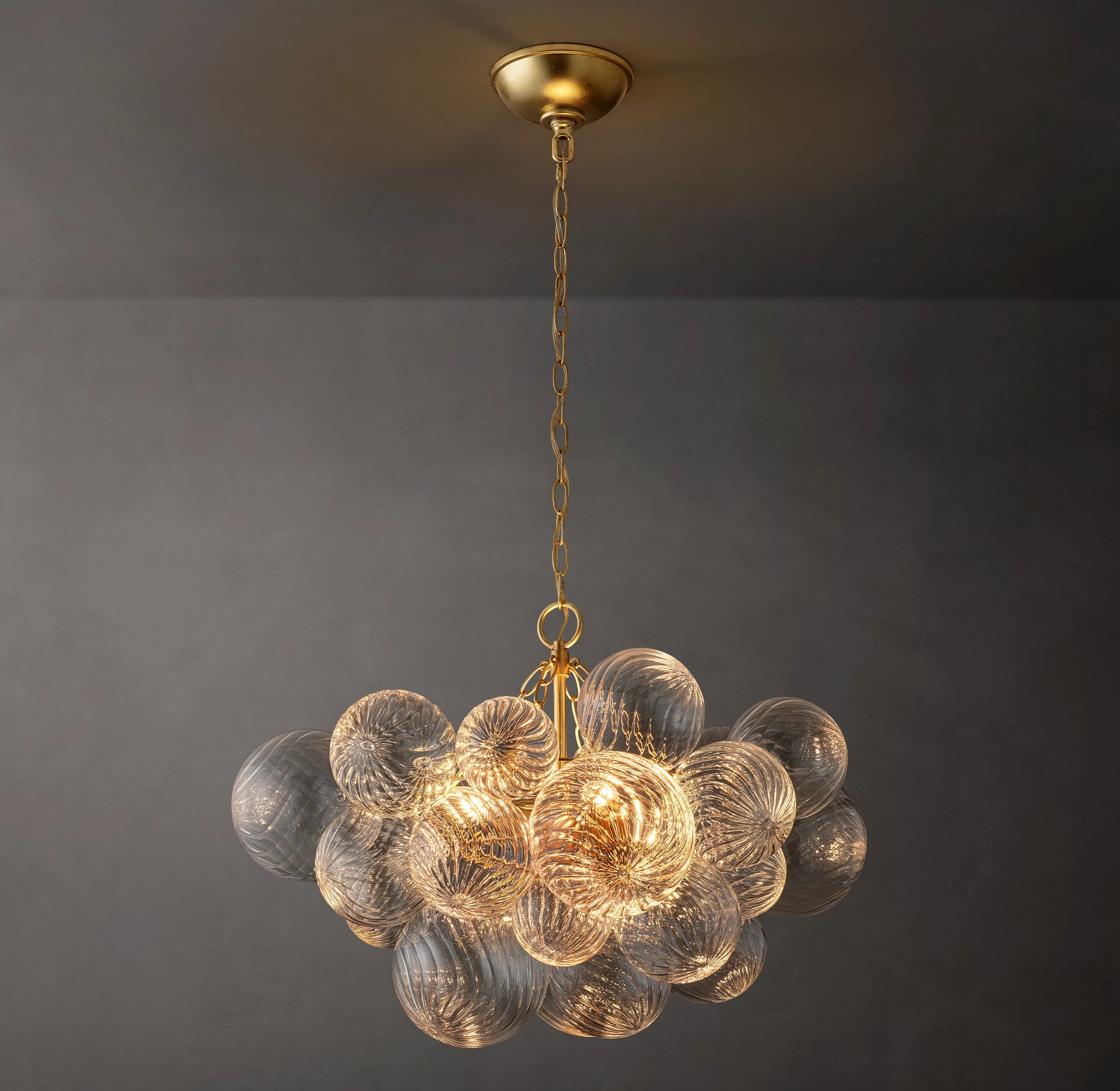 Glass bubble Chandelier - Talia