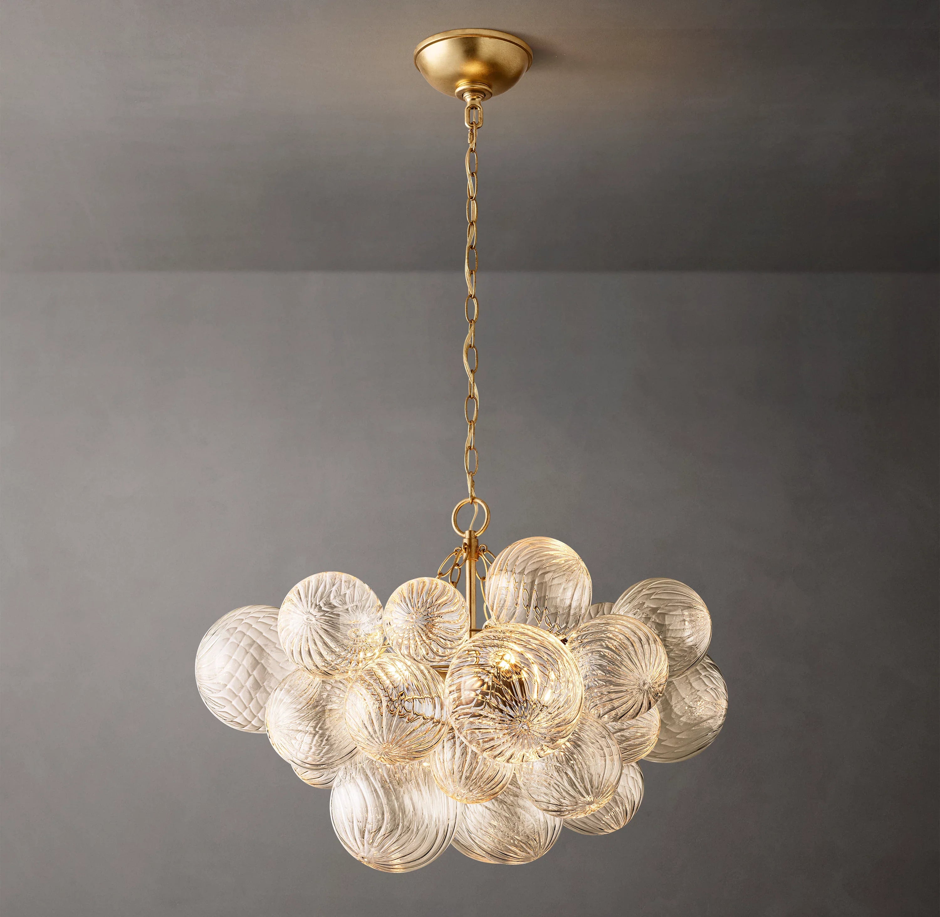 Glass bubble Chandelier - Talia