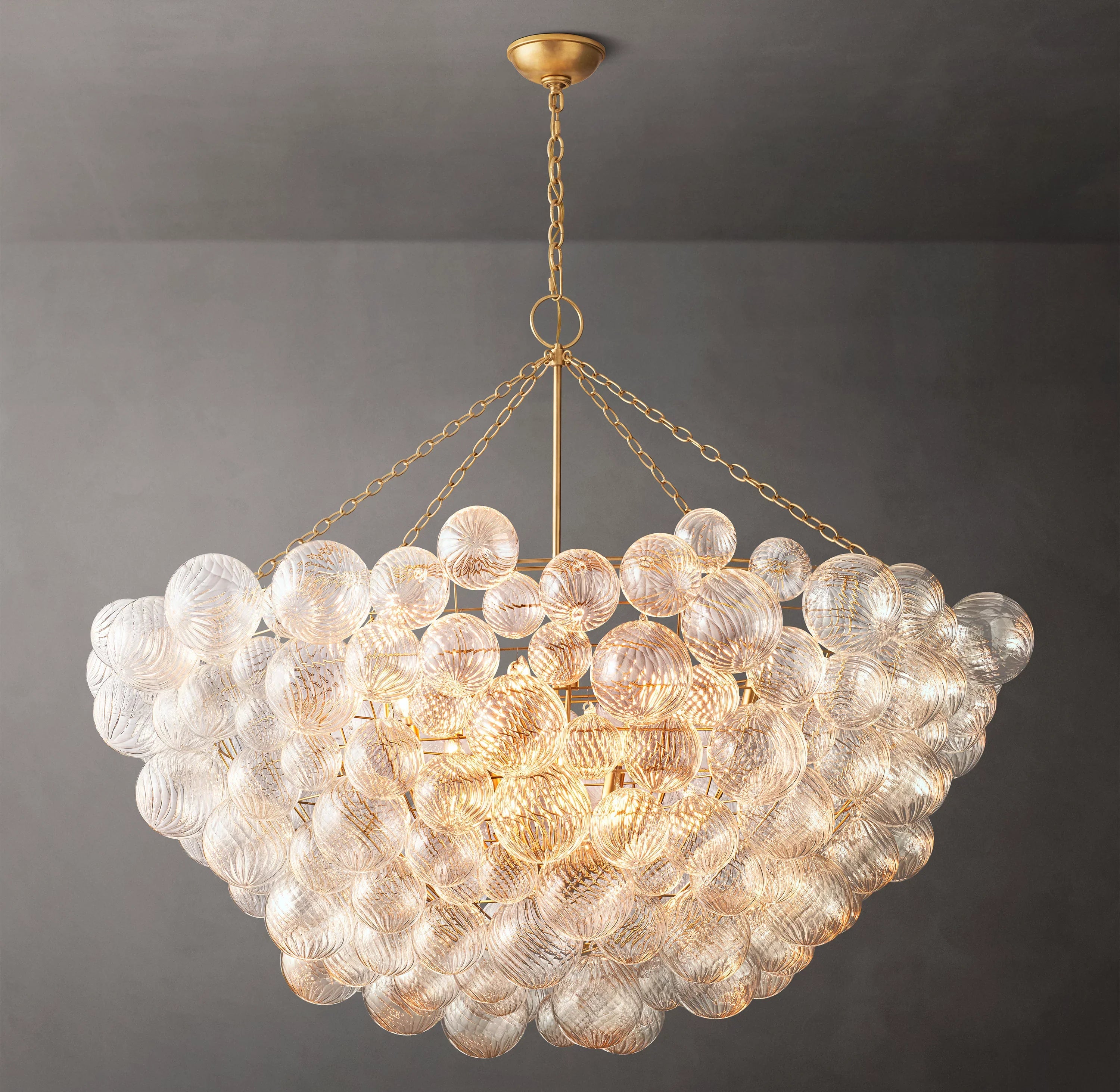 Glass bubble Chandelier - Talia