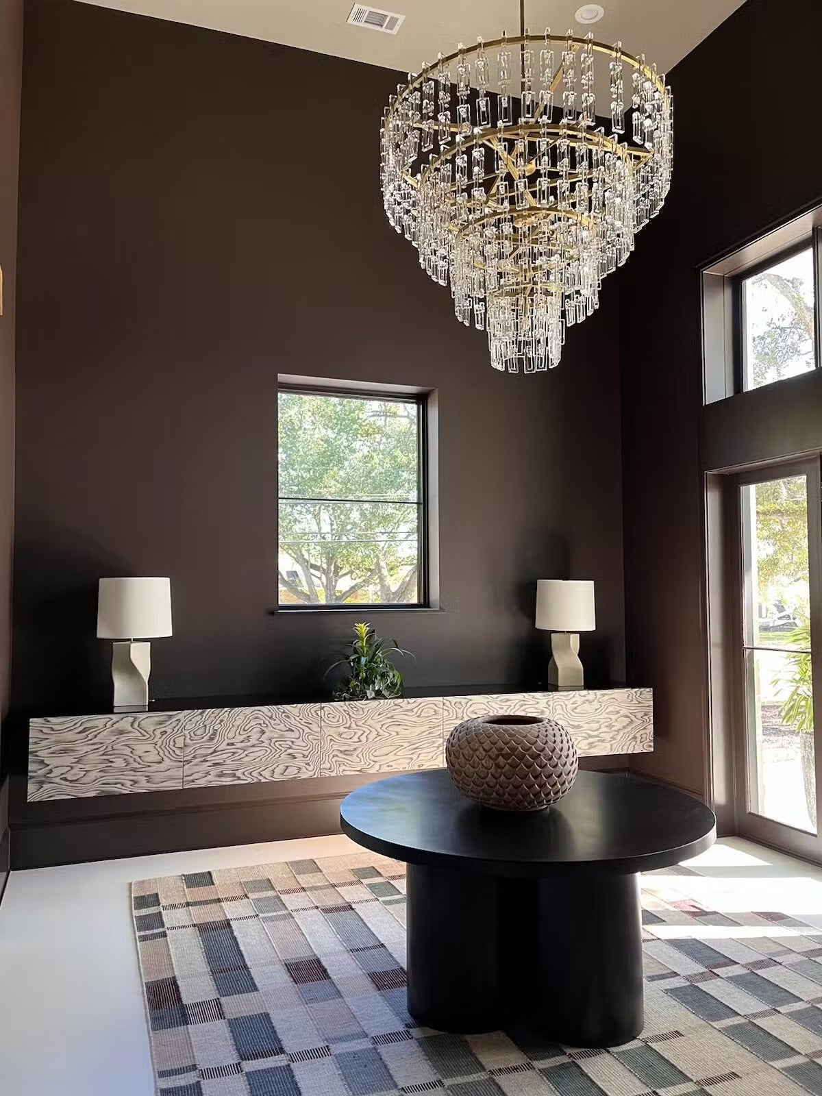 Chain Crystal Tiered Chandelier - Marignan