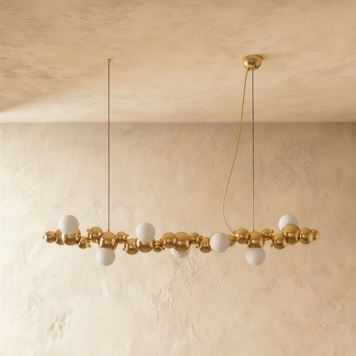 Molecules Chandelier