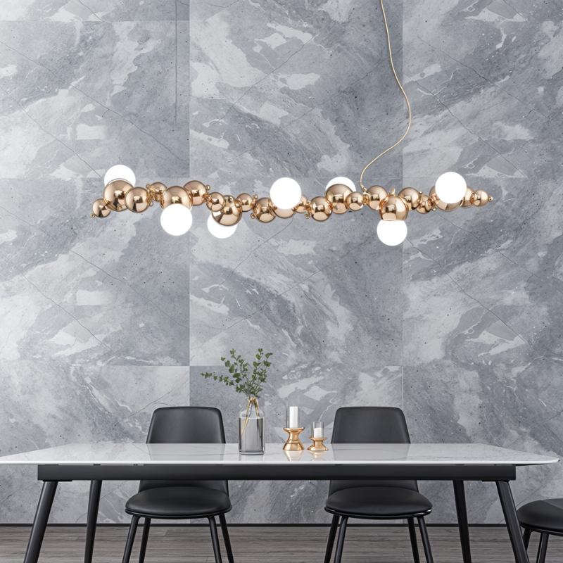 Molecules Chandelier