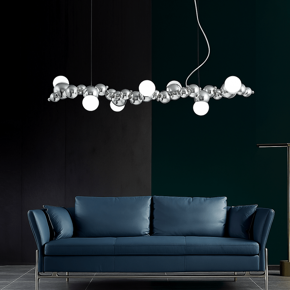 Molecules Chandelier