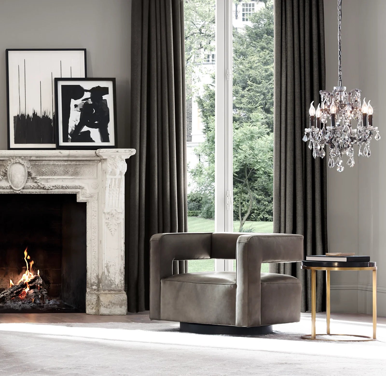 Candelabra Crystal Chandelier - Rococo