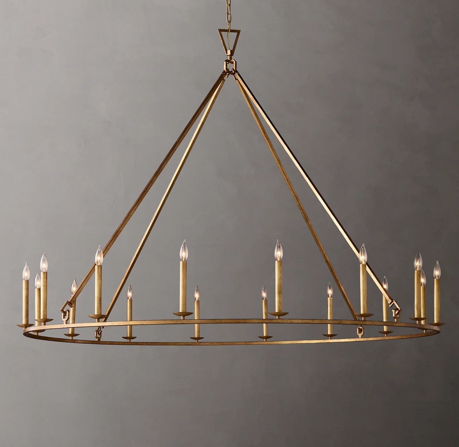 Candelabra Round Chandelier – Openwork