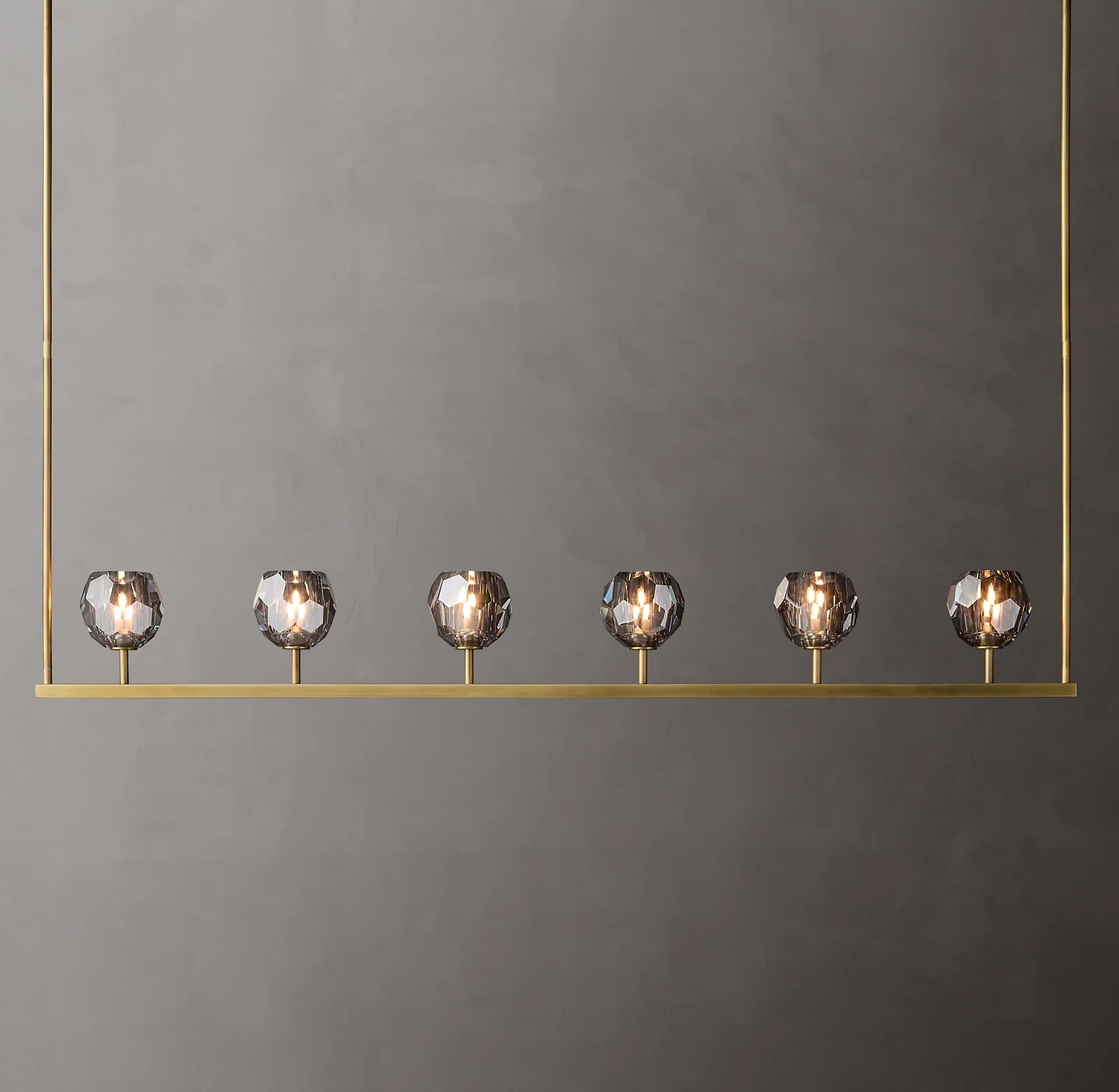 Crystal Linear Chandelier – Boule