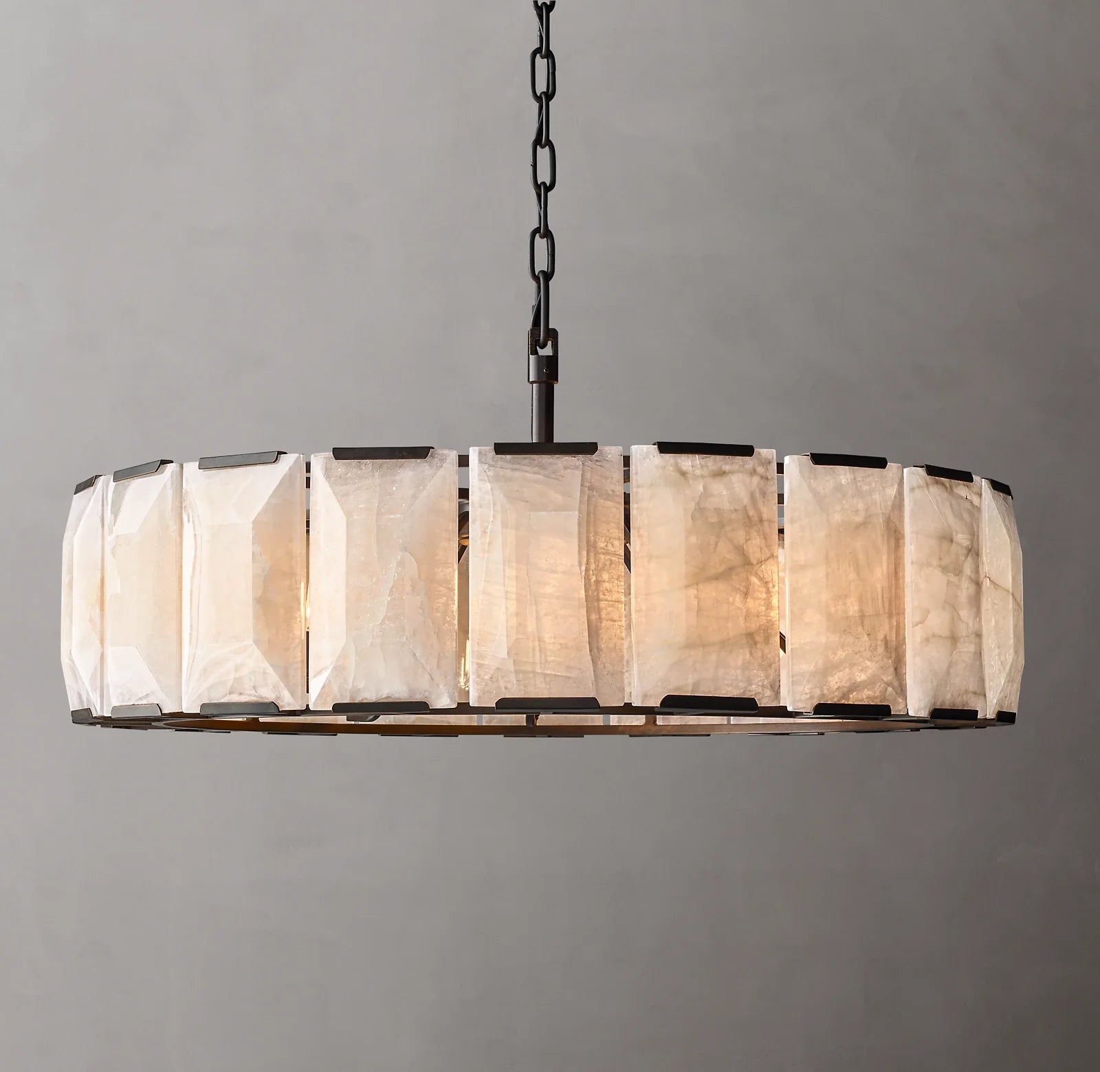 Alabaster Round Chandelier – Harlow