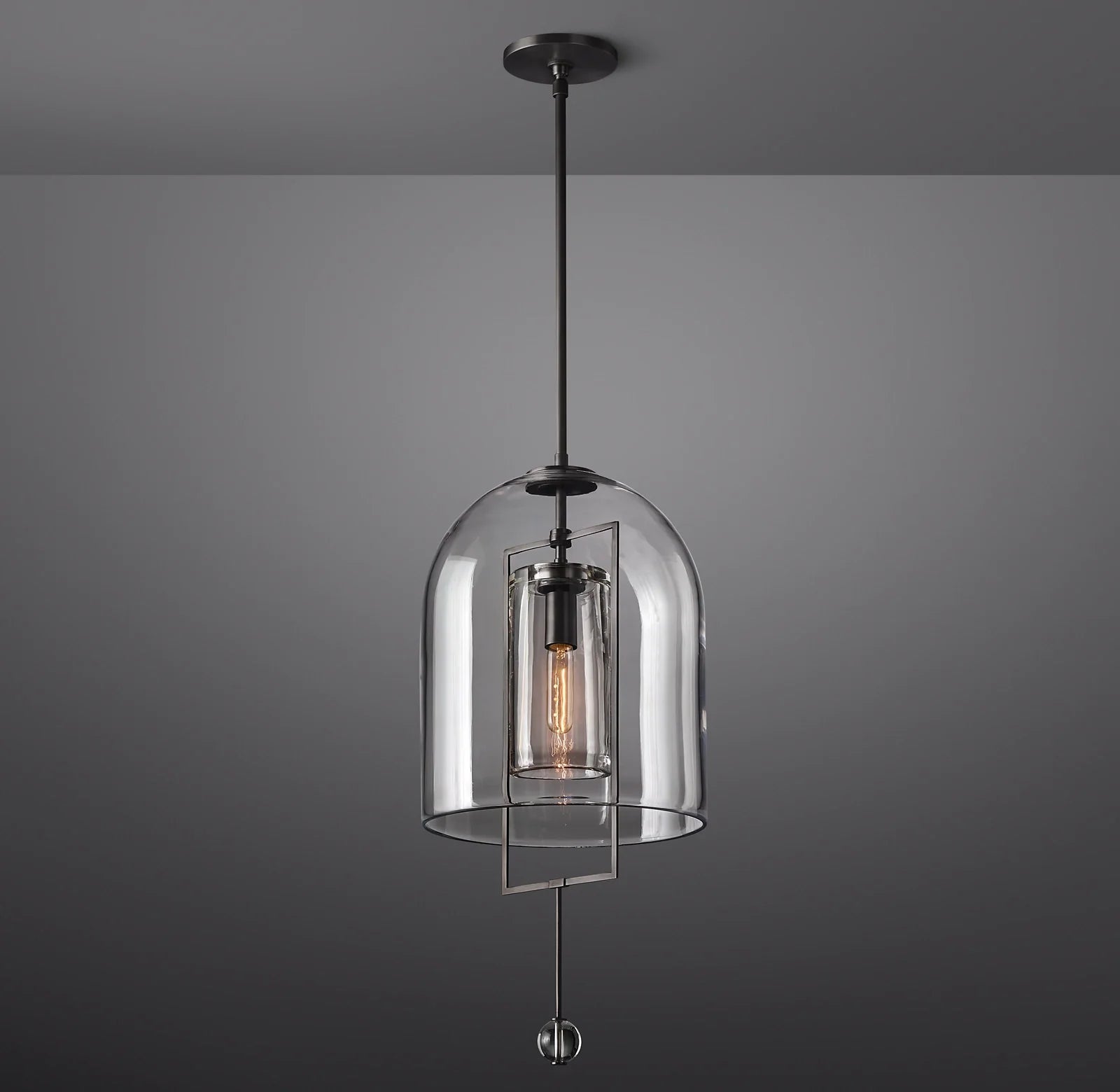 Bell Glass Pendant Light - Fulcrum
