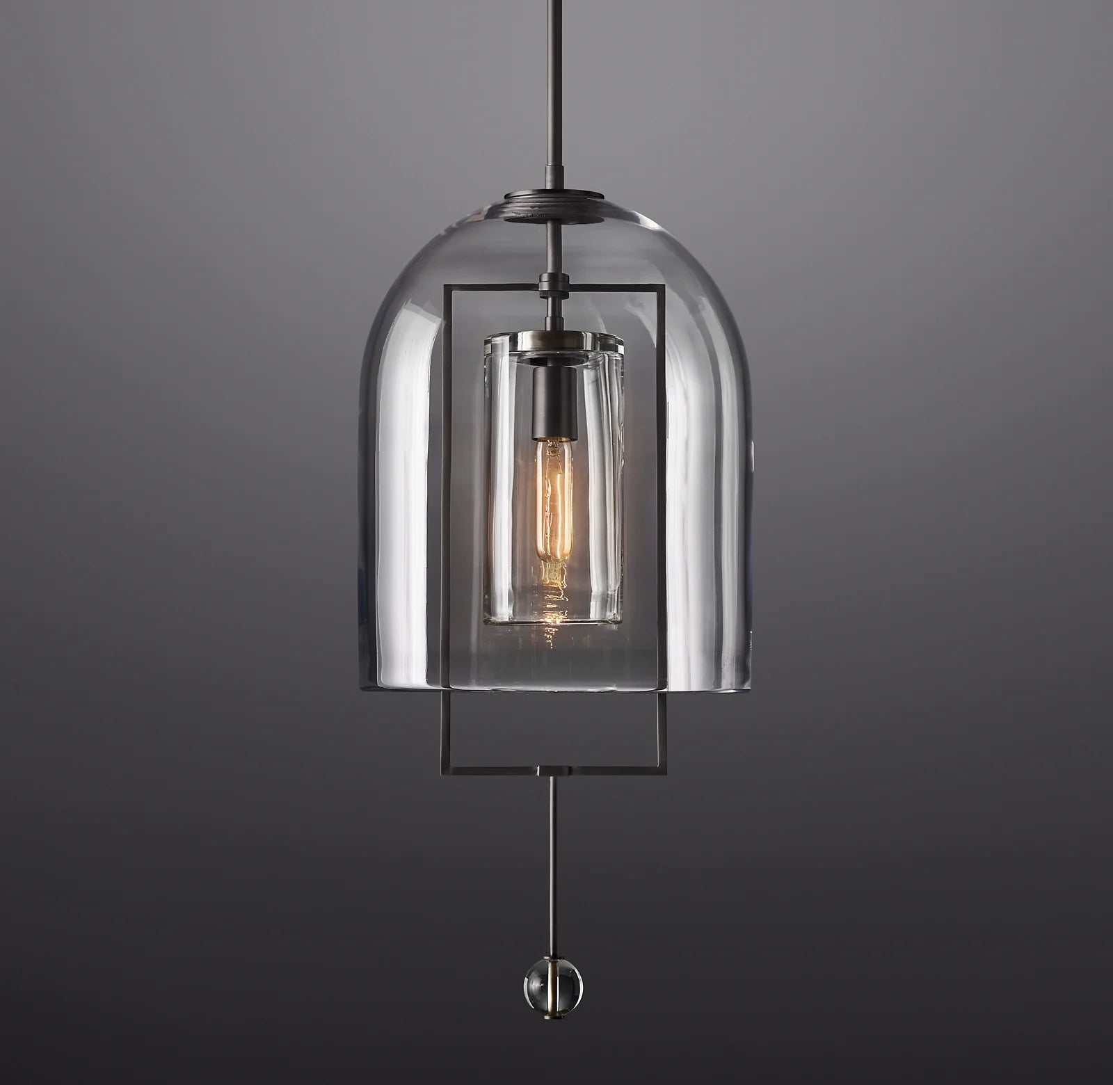 Bell Glass Pendant Light - Fulcrum