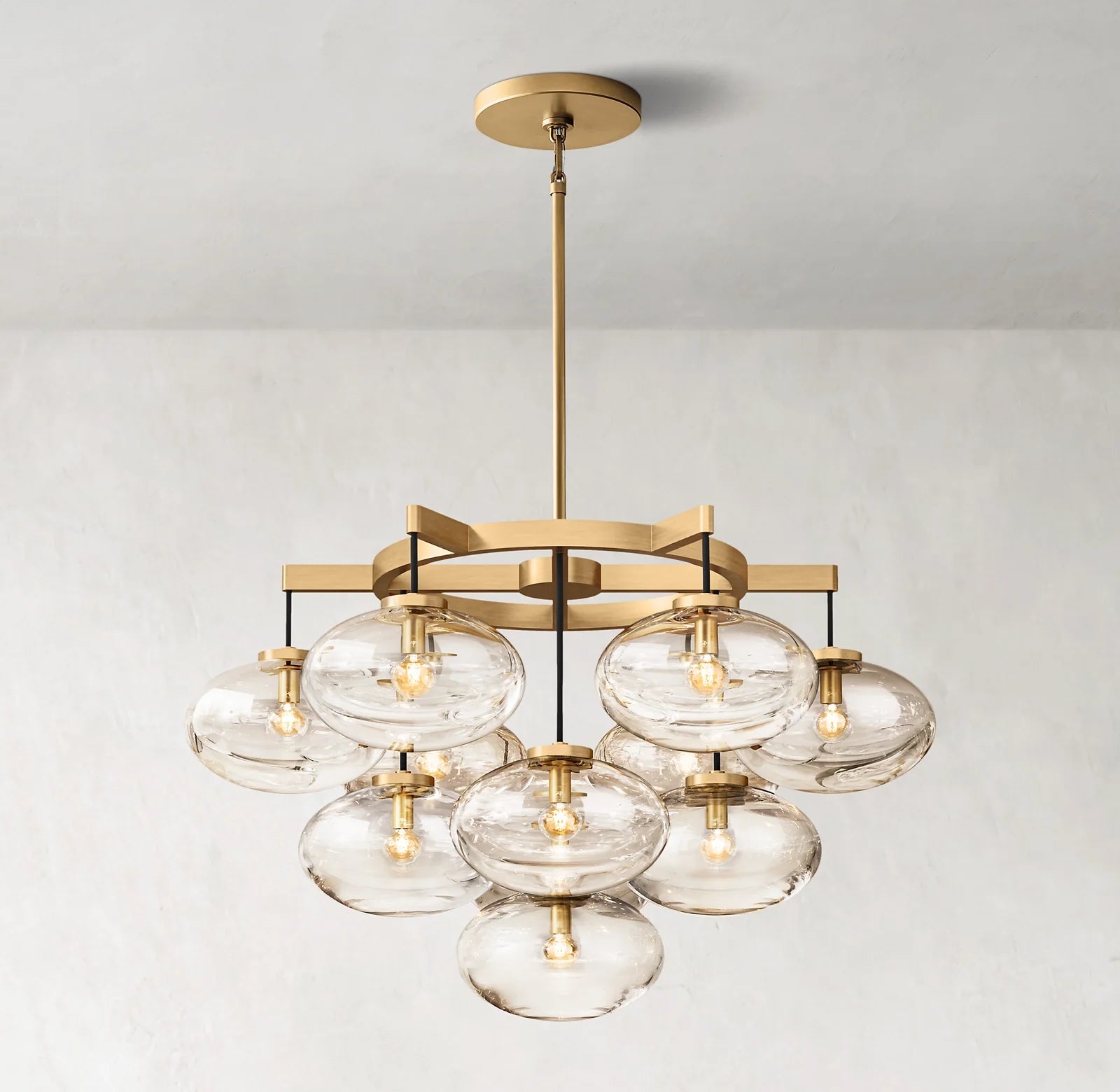 Globe Glass Cluster Chandelier - Cabrette