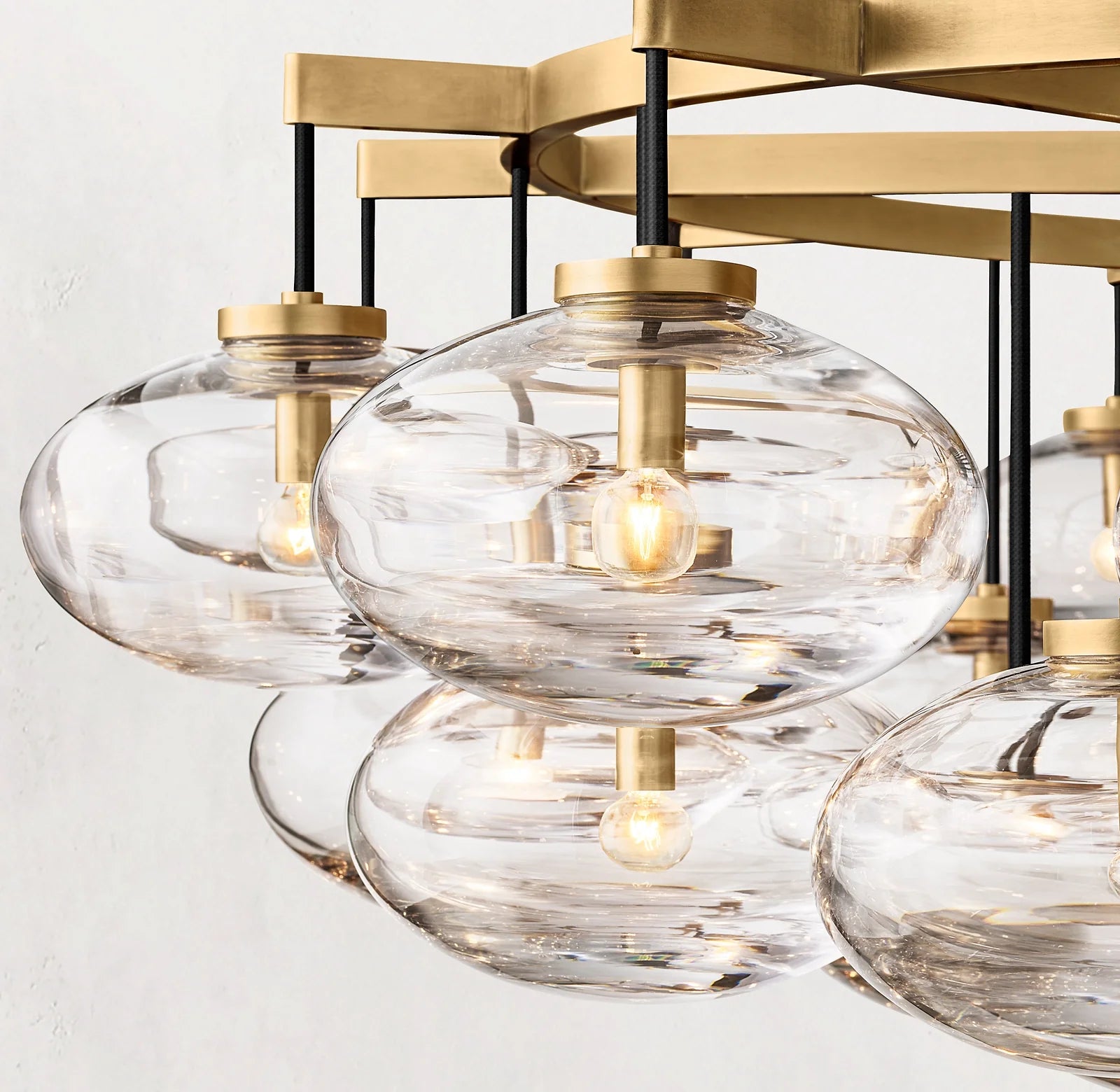 Globe Glass Cluster Chandelier - Cabrette