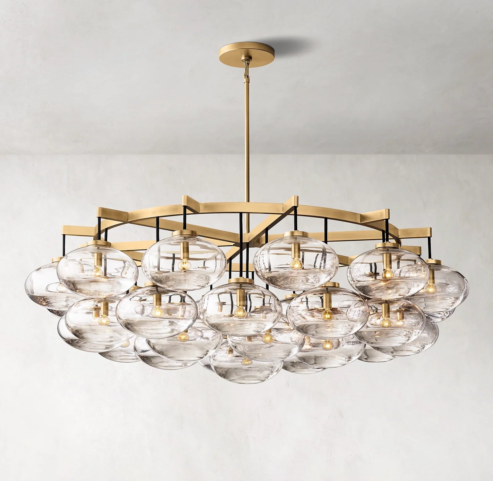 Globe Glass Cluster Chandelier - Cabrette