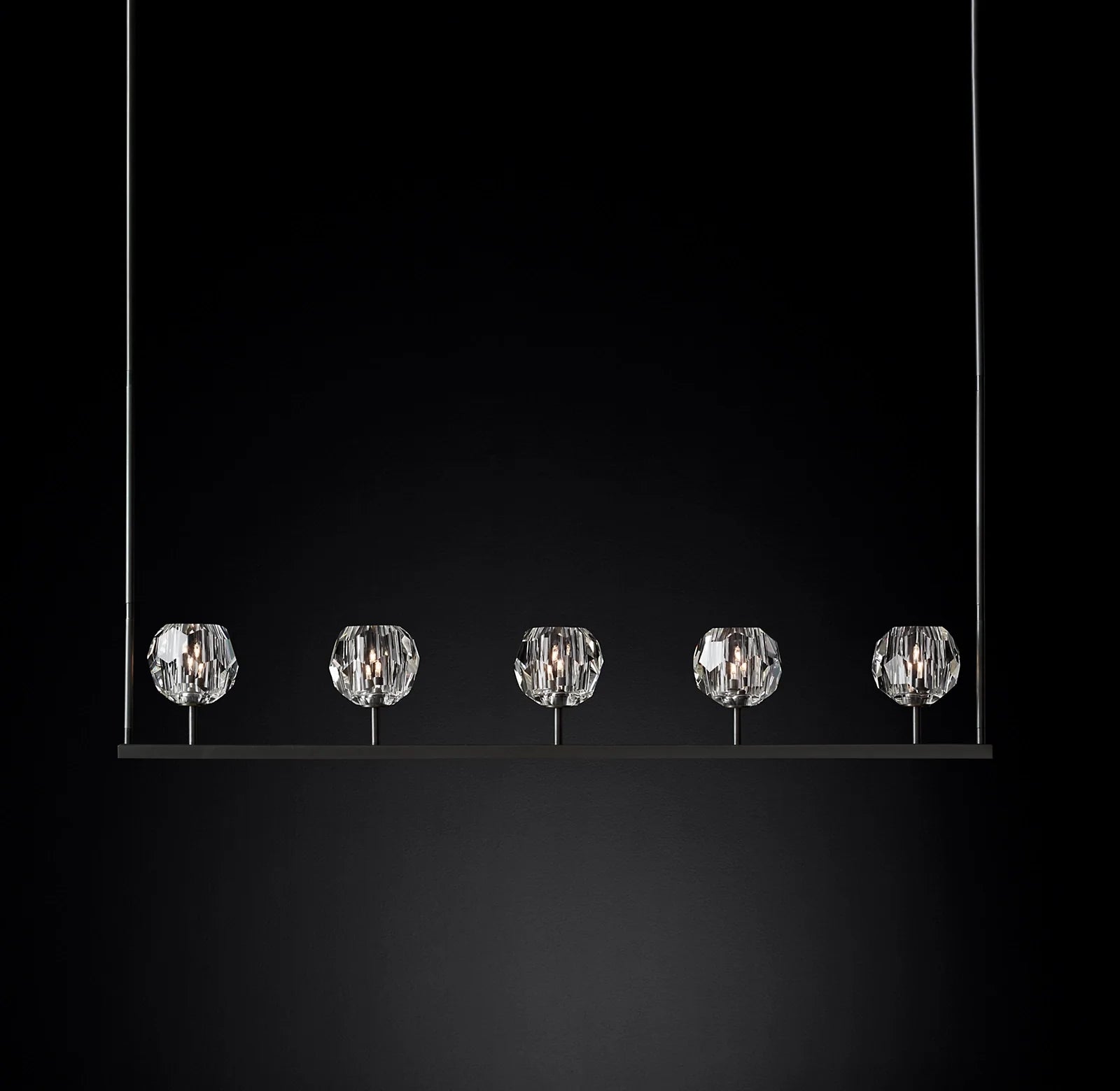 Crystal Linear Chandelier – Boule