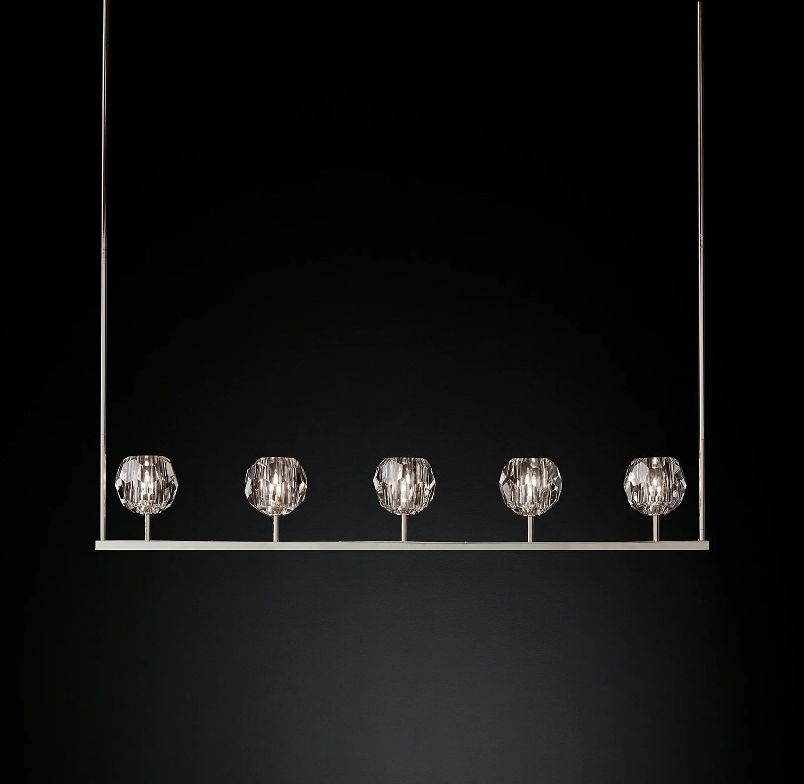 Crystal Linear Chandelier – Boule
