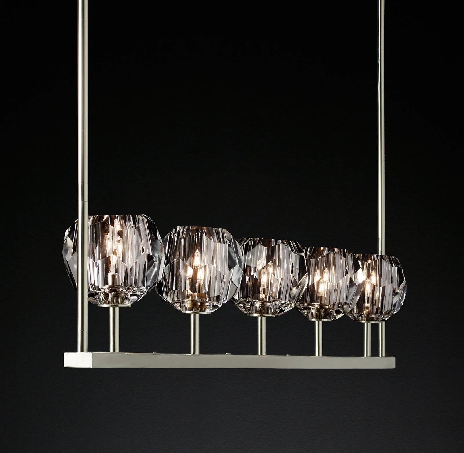 Crystal Linear Chandelier – Boule