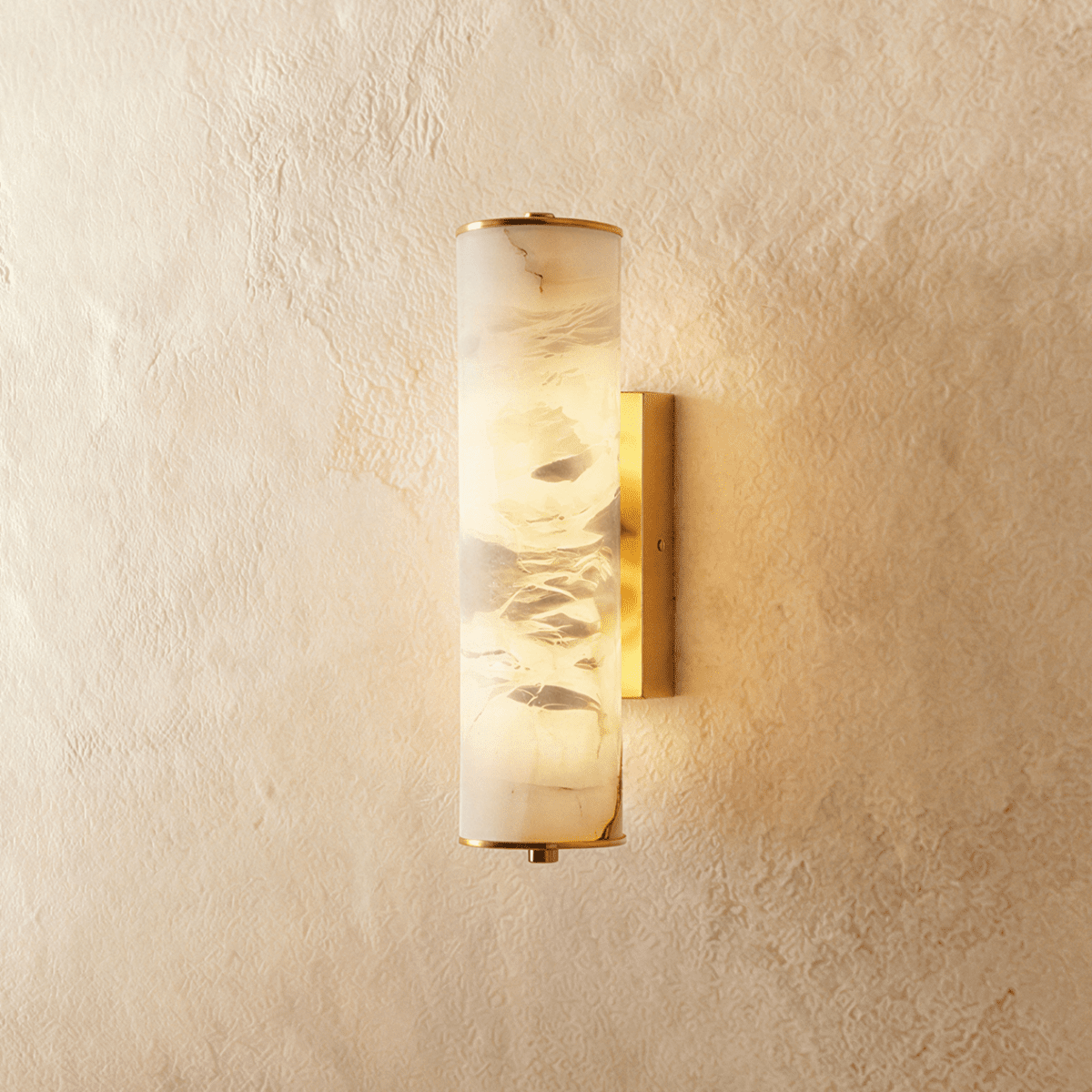 Tong Alabaster Wandleuchte